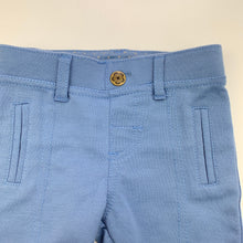 Load image into Gallery viewer, Girls Target, blue stretchy pants, elasticated, EUC, size 00,  