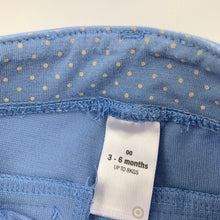Load image into Gallery viewer, Girls Target, blue stretchy pants, elasticated, EUC, size 00,  