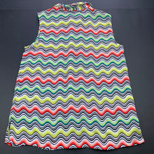 Load image into Gallery viewer, Girls Missoni, colourful sheer sleeveless blouse, GUC, size 10,  