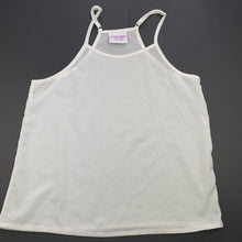 Load image into Gallery viewer, Girls Mango, white lightweight cami top, FUC, size 12,  