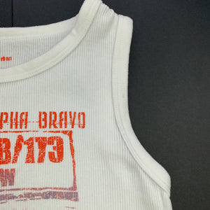 Boys Urban, ribbed singlet / tank top, FUC, size 6,  
