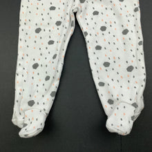 Load image into Gallery viewer, Girls Tiny Little Wonders, cotton footed leggings / bottoms, elasticated, EUC, size 000,  