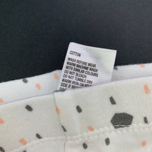 Load image into Gallery viewer, Girls Tiny Little Wonders, cotton footed leggings / bottoms, elasticated, EUC, size 000,  