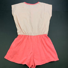 Load image into Gallery viewer, Girls Cotton On, pink cotton playsuit, GUC, size 10,  