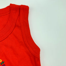 Load image into Gallery viewer, unisex Bright Bots, cotton singlet / tank top, EUC, size 1,  