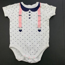 Load image into Gallery viewer, Girls Target, cotton bodysuit / romper, GUC, size 00,  