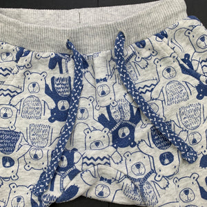 Boys Target, fleece lined casual pants / bottoms, elasticated, GUC, size 000,  
