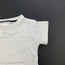 Load image into Gallery viewer, Boys Kids &amp; Co, white cotton t-shirt / top, GUC, size 0000,  