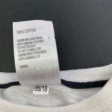 Load image into Gallery viewer, Boys Kids &amp; Co, white cotton t-shirt / top, GUC, size 0000,  