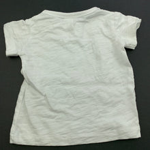 Load image into Gallery viewer, Boys Kids &amp; Co, white cotton t-shirt / top, GUC, size 0000,  