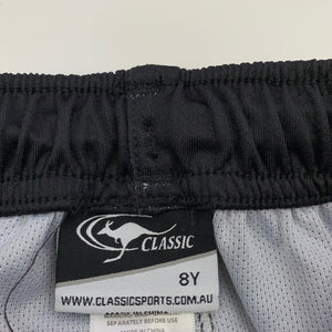 Boys Classic Sports, Rugby shorts, elasticated, EUC, size 8,  