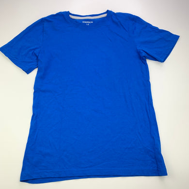 Boys Emerson, blue cotton t-shirt / top, GUC, size 12,  