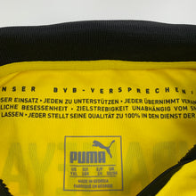 Load image into Gallery viewer, Boys Puma, Dry Cell Dortmund football top, Aubameyang, armpit to armpit: 47cm, FUC, size 14-16,  
