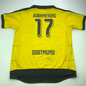 Boys Puma, Dry Cell Dortmund football top, Aubameyang, armpit to armpit: 47cm, FUC, size 14-16,  