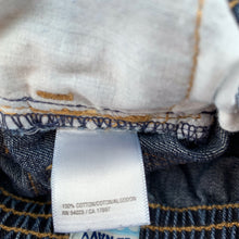 Load image into Gallery viewer, Girls Old Navy, blue denim skirt, elasticated, L: 20cm, GUC, size 1,  