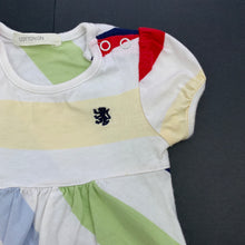 Load image into Gallery viewer, Girls Cotton On, cotton casual dress, size label removed, armpit to armpit: 20.5cm, GUC, size 000, L: 36cm