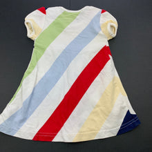 Load image into Gallery viewer, Girls Cotton On, cotton casual dress, size label removed, armpit to armpit: 20.5cm, GUC, size 000, L: 36cm