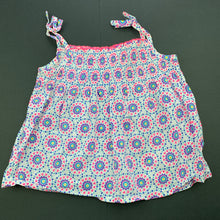 Load image into Gallery viewer, Girls Target, lightweight cotton summer top, FUC, size 1,  