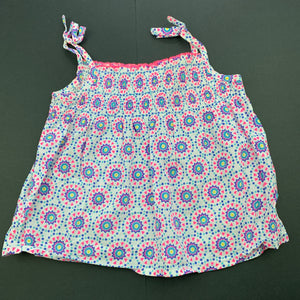 Girls Target, lightweight cotton summer top, FUC, size 1,  