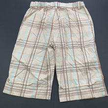 Load image into Gallery viewer, Girls Elle, checked lightweight shorts, adjustable, GUC, size 8,  