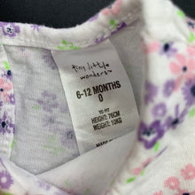 Load image into Gallery viewer, Girls Tiny Little Wonders, floral cotton top, GUC, size 0,  