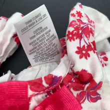 Load image into Gallery viewer, Girls Target, lined lightweight floral cotton dress, GUC, size 1, L: 45cm