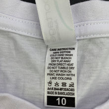 Load image into Gallery viewer, unisex Sportage Australia, white cotton t-shirt / top, dance, EUC, size 10,  