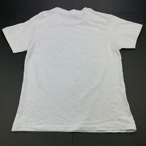 unisex Sportage Australia, white cotton t-shirt / top, dance, EUC, size 10,  