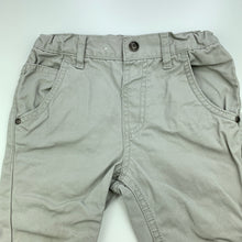 Load image into Gallery viewer, Boys Target, grey cotton pants, adjustable, Inside leg: 25cm, EUC, size 1,  