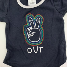 Load image into Gallery viewer, unisex Target, grey cotton bodysuit / romper, FUC, size 000,  
