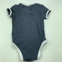 Load image into Gallery viewer, unisex Target, grey cotton bodysuit / romper, FUC, size 000,  