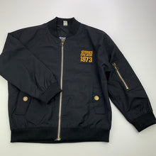 Load image into Gallery viewer, Boys Xuan YiEr, black lightweight jacket / coat, pilling on cuffs, FUC, size 6,  