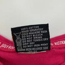 Load image into Gallery viewer, Girls Joeyroo, cotton t-shirt / top, Sydney, GUC, size 2,  