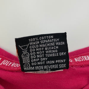 Girls Joeyroo, cotton t-shirt / top, Sydney, GUC, size 2,  