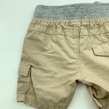 Load image into Gallery viewer, Boys Dymples, cotton cargo shorts, elasticated, EUC, size 000,  