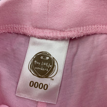 Load image into Gallery viewer, Girls Tiny Little Wonders, pink cotton shorts, elasticated, EUC, size 0000,  