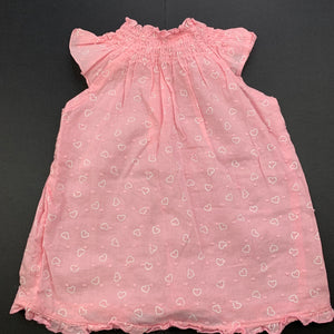 Girls Target, pink lightweight cotton top, GUC, size 1,  