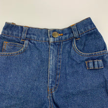 Load image into Gallery viewer, Boys DON, blue denim shorts, elasticated, W: 54cm approx, GUC, size 4-6,  