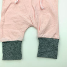 Load image into Gallery viewer, Girls Baby Berry, pink &amp; grey leggings / bottoms, EUC, size 000,  