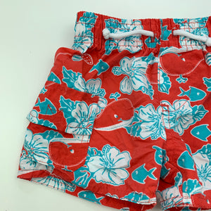Boys Tiny Little Wonders, lightweight board shorts, elasticated, GUC, size 000,  