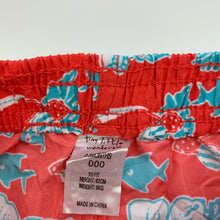 Load image into Gallery viewer, Boys Tiny Little Wonders, lightweight board shorts, elasticated, GUC, size 000,  
