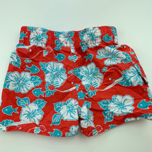 Load image into Gallery viewer, Boys Tiny Little Wonders, lightweight board shorts, elasticated, GUC, size 000,  