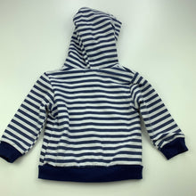 Load image into Gallery viewer, Boys CHIRAKAWA, lightweight zip up hooded top, wash fade, FUC, size 3 months,  