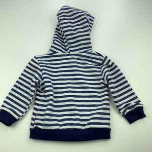 Boys CHIRAKAWA, lightweight zip up hooded top, wash fade, FUC, size 3 months,  