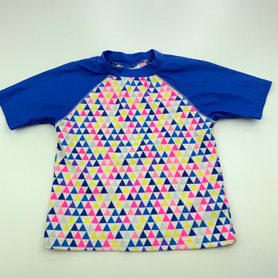 Girls Target, short sleeve rashie / swim top, GUC, size 2,  
