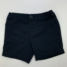 Load image into Gallery viewer, Boys Target, black lightweight formal shorts, adjustable, EUC, size 000,  
