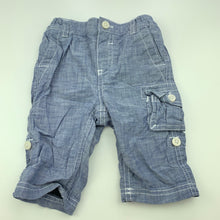Load image into Gallery viewer, Boys Jasper Conran, cotton lined cargo pants, elasticated, EUC, size 00,  