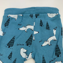 Load image into Gallery viewer, Boys H&amp;M, fleece lined cotton pants, elasticated, mark on back, FUC, size 00,  