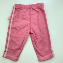 Load image into Gallery viewer, Girls Pumpkin Patch, pink cotton leggings / bottoms, elasticated, GUC, size 00,  
