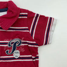 Load image into Gallery viewer, Boys Pumpkin Patch, striped cotton polo shirt top, FUC, size 000,  